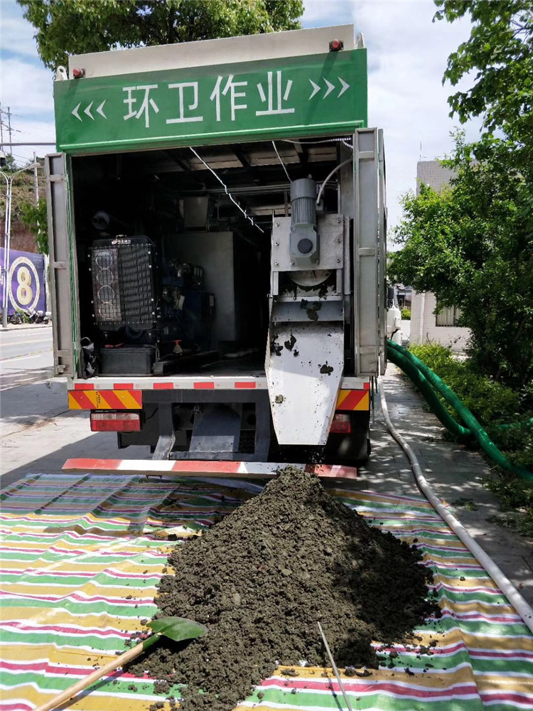 靖边淤泥干湿分离