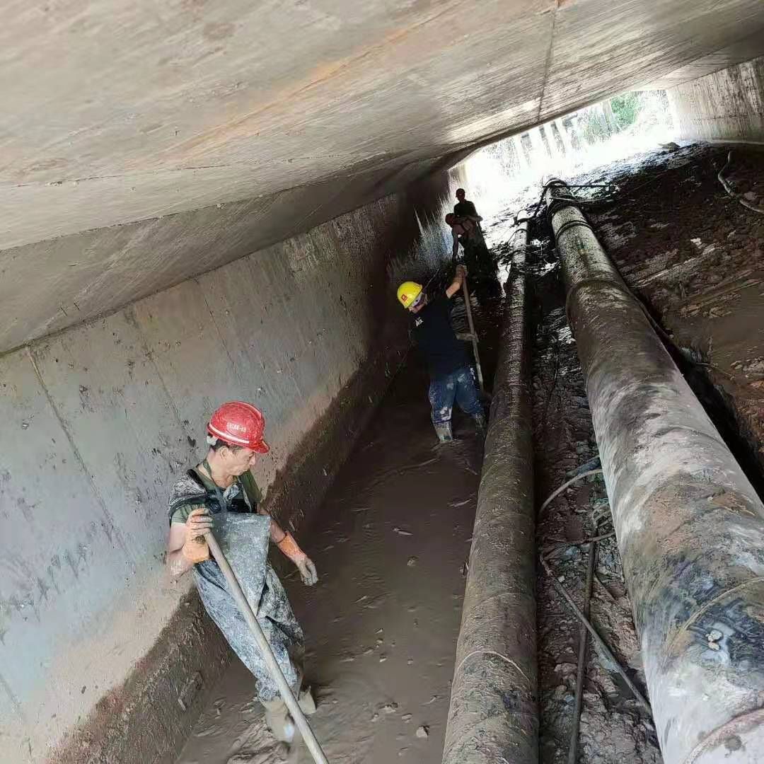 靖边工业管道清淤