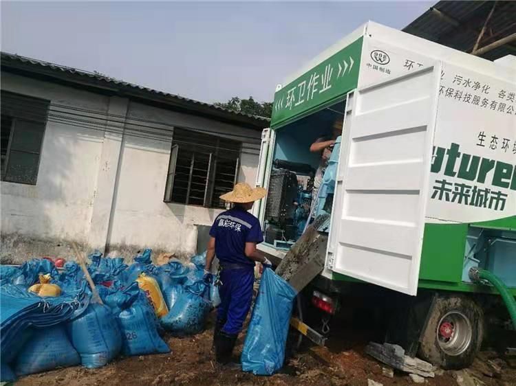 靖边工业污泥压干处理